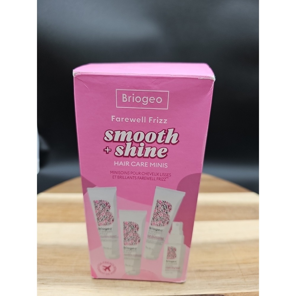 Briogeo Farewell Frizz Smooth + Shine Hair Care Minis New In Box!